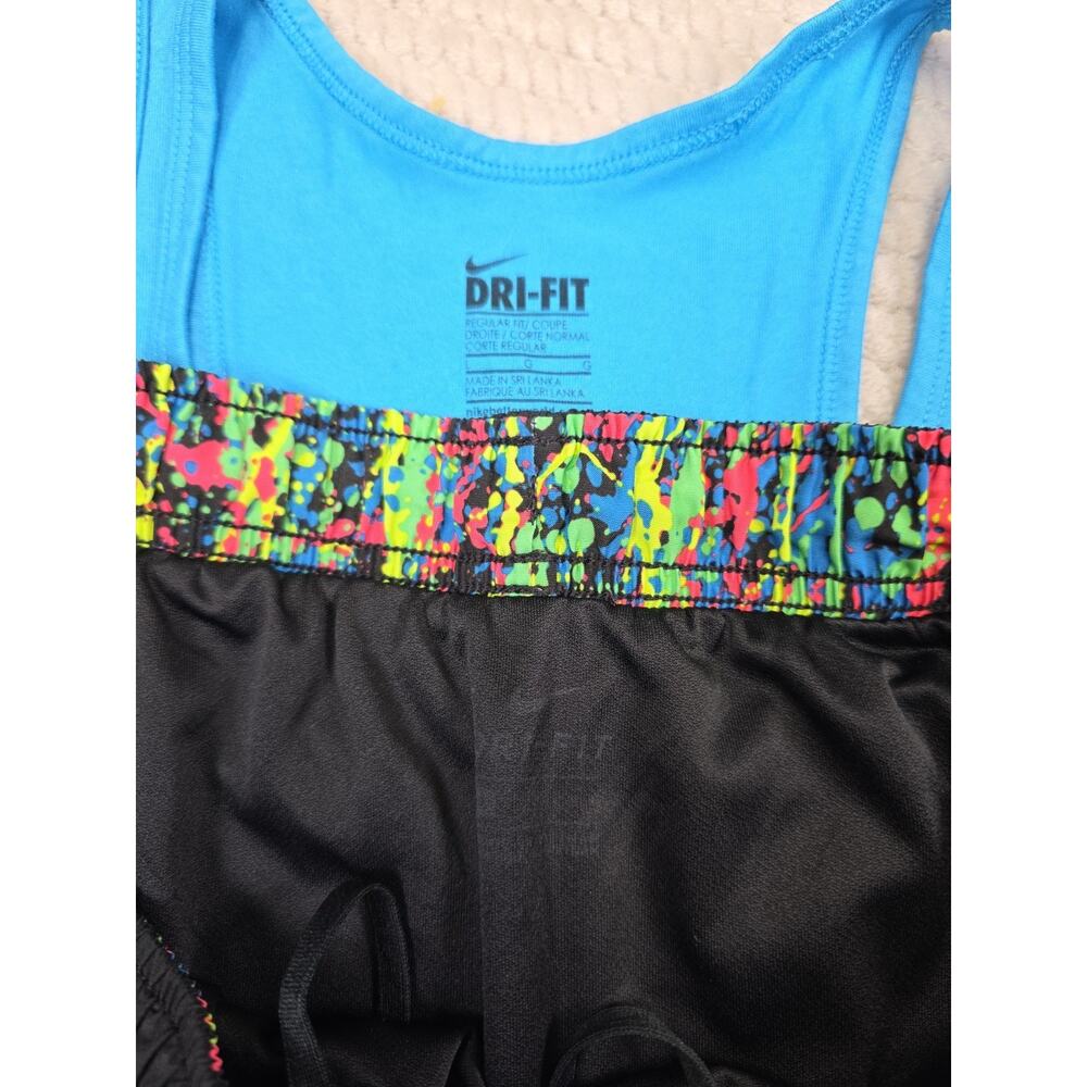 Nike Shorts & Tank Womens Large Active Wear Lined Running Shorts Dri Fit - Picture 6 of 8